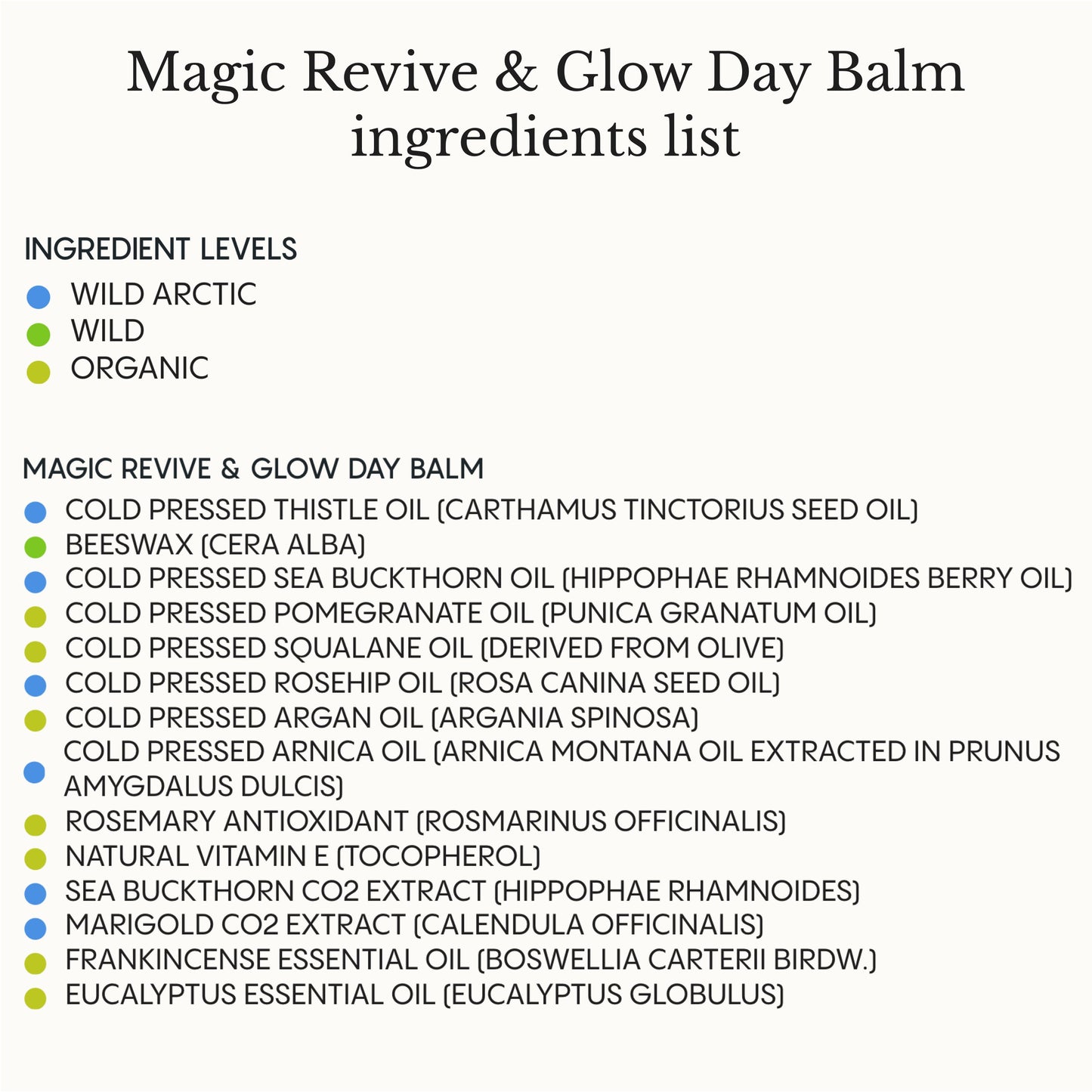 Magic Revive & Glow Day Balm